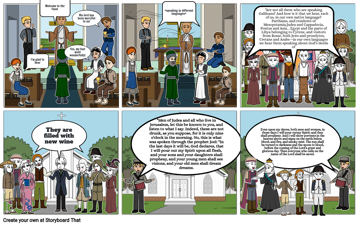 Religion assignment Storyboard by 32d5861d