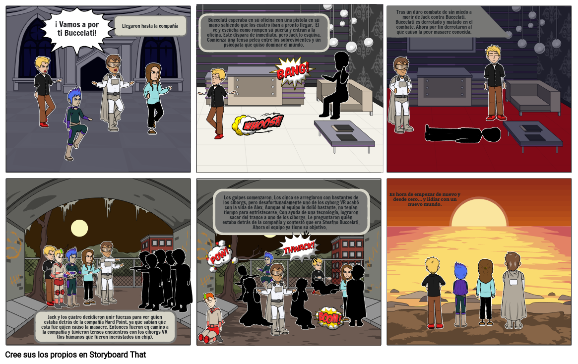 Comic de Ciencia Ficción - Liberación Virtual 2nda parte