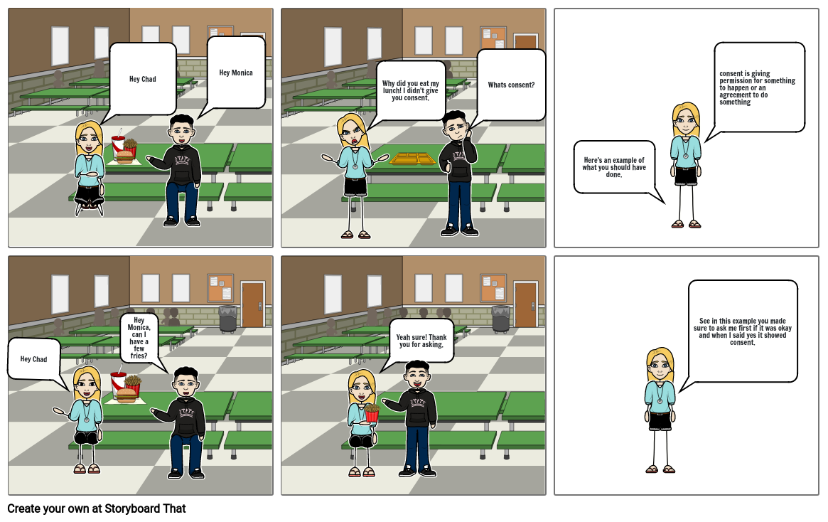 Consent comic strip