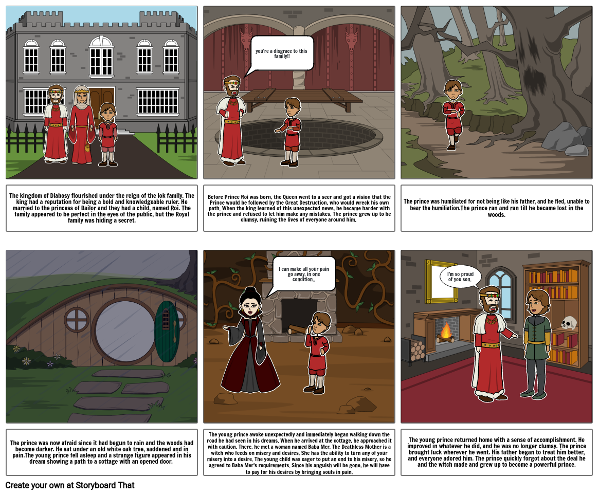 The prince's desire Storyboard Przez 331b95d4