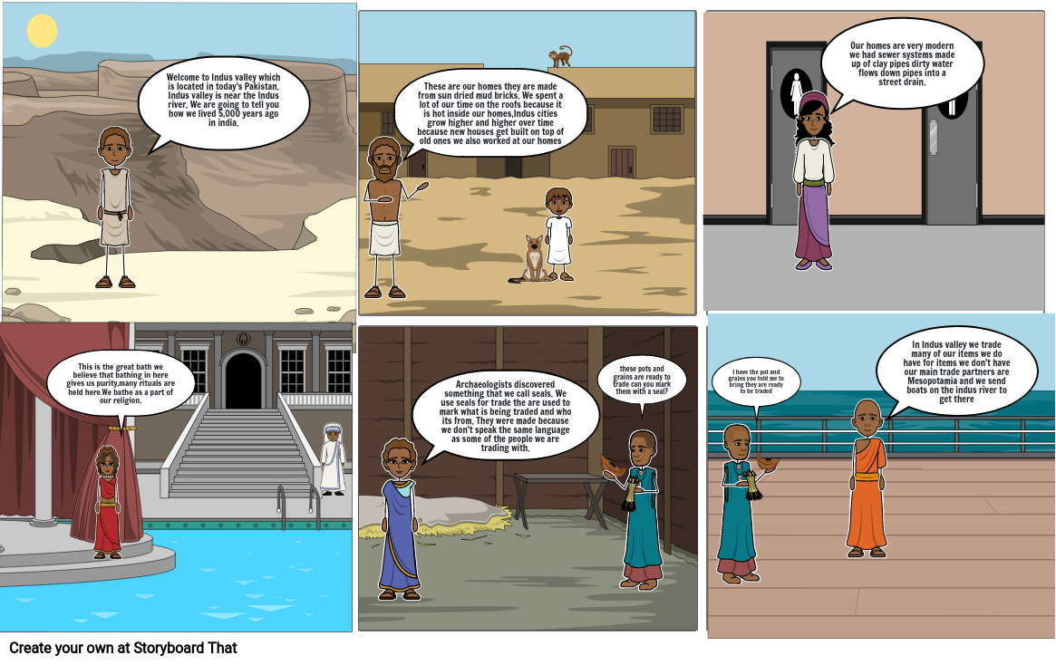 Julianne indus valley Storyboard by 336489df