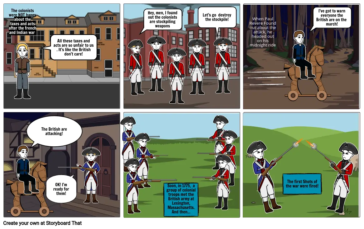 The cause of the revolutionary war