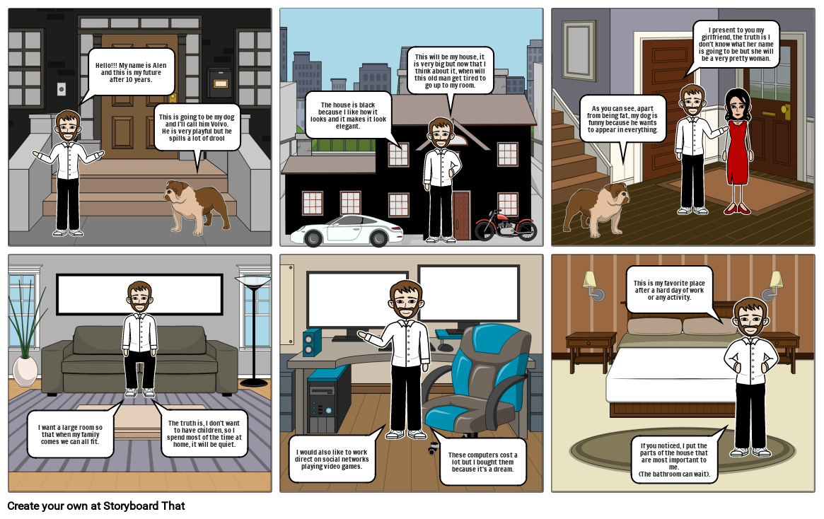 How I See Myself In 10 Years Storyboard By 34036b99