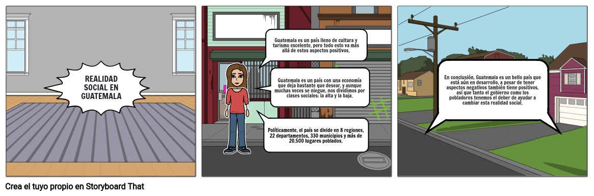 Realidad social Storyboard by 345b90cf