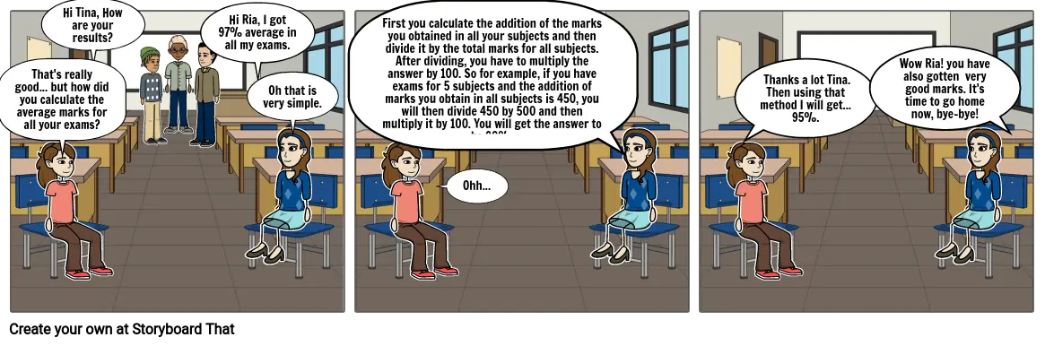 Math Comic Strip