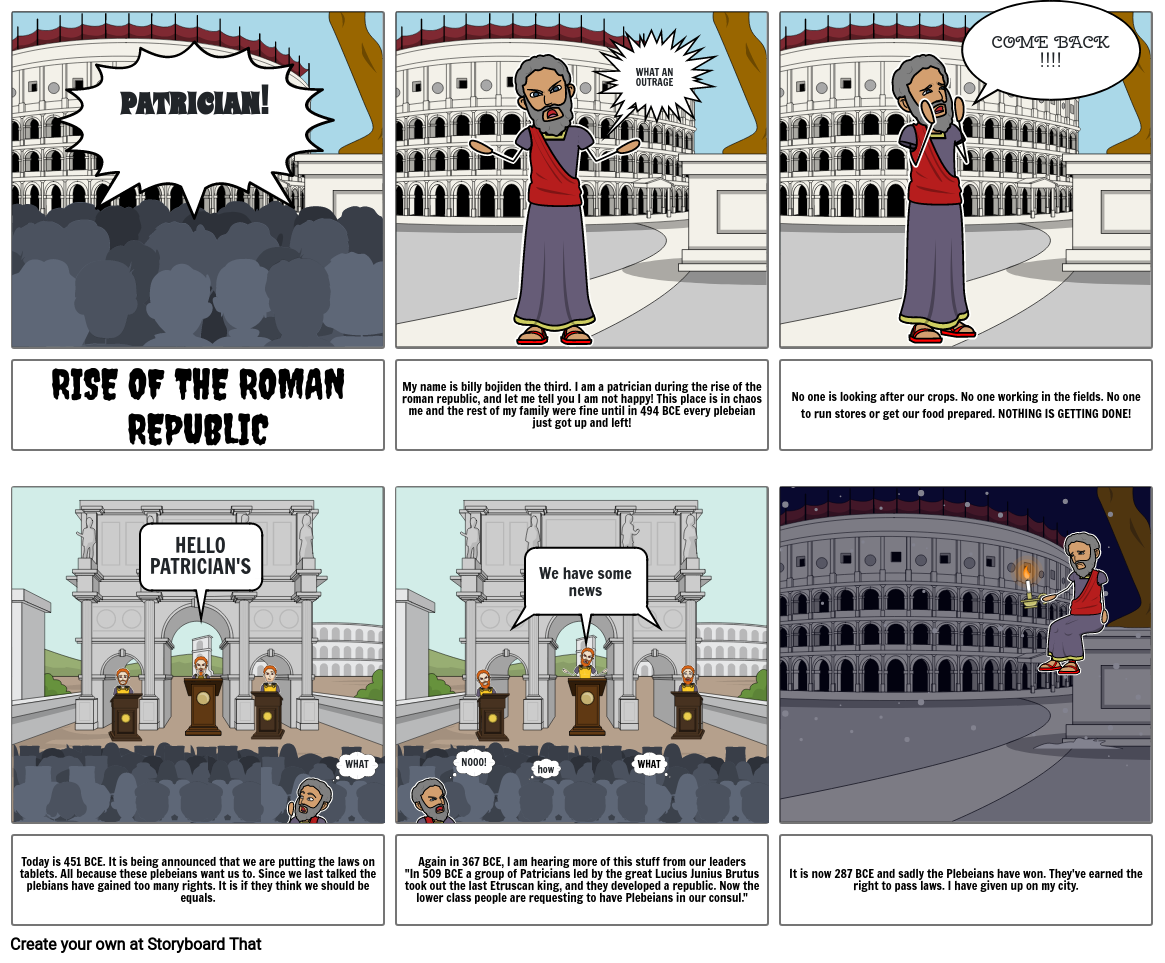 Rise Of The Roman Republic Storyboard By 3478e264