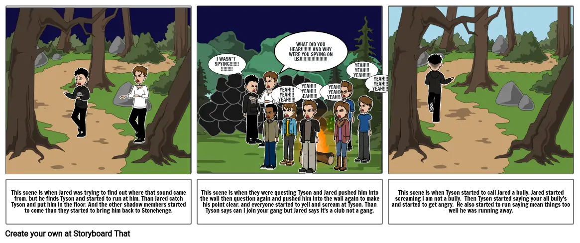 shadow club character trait essay storyboardthat