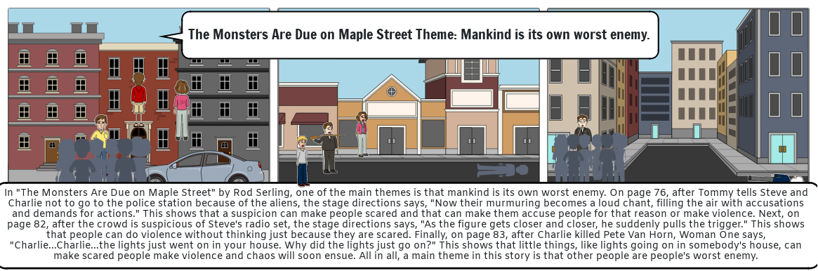 The Monsters Are Due on Maple Street