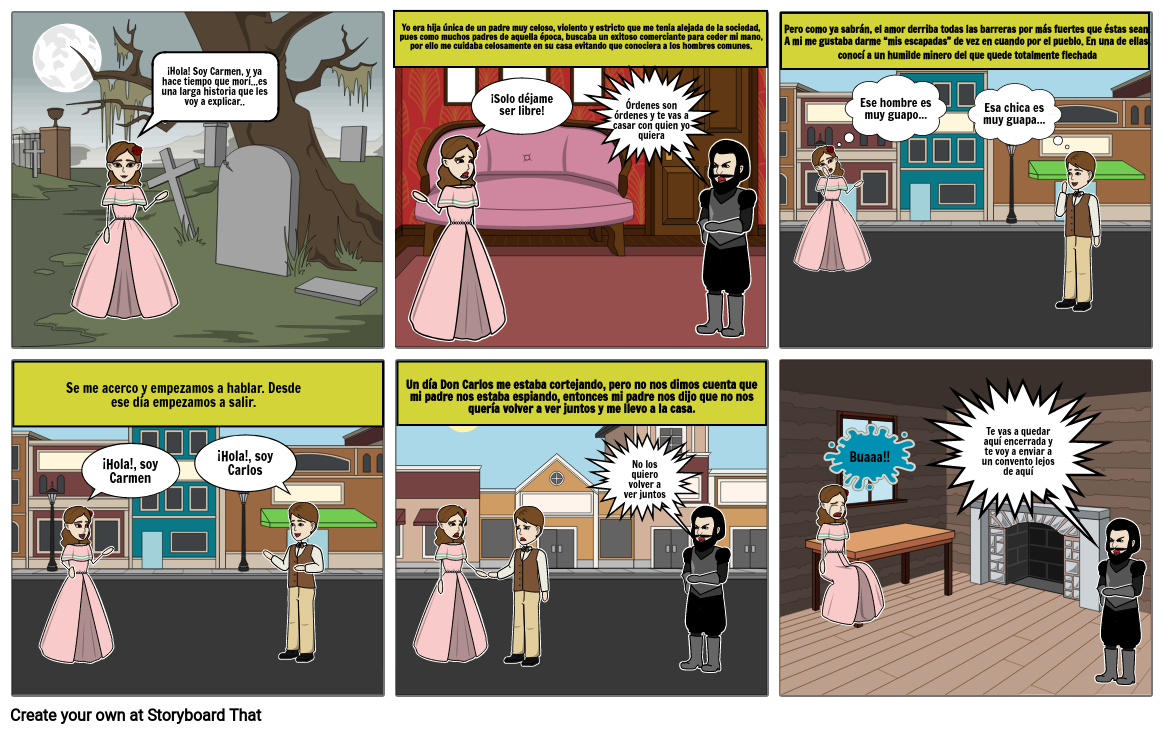 Comic Leyenda Storyboard By 35405099