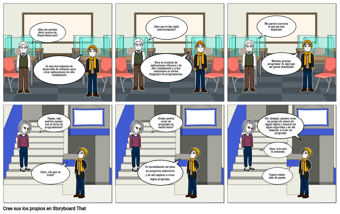 Comic de Visual Basic Storyboard by 3542749f