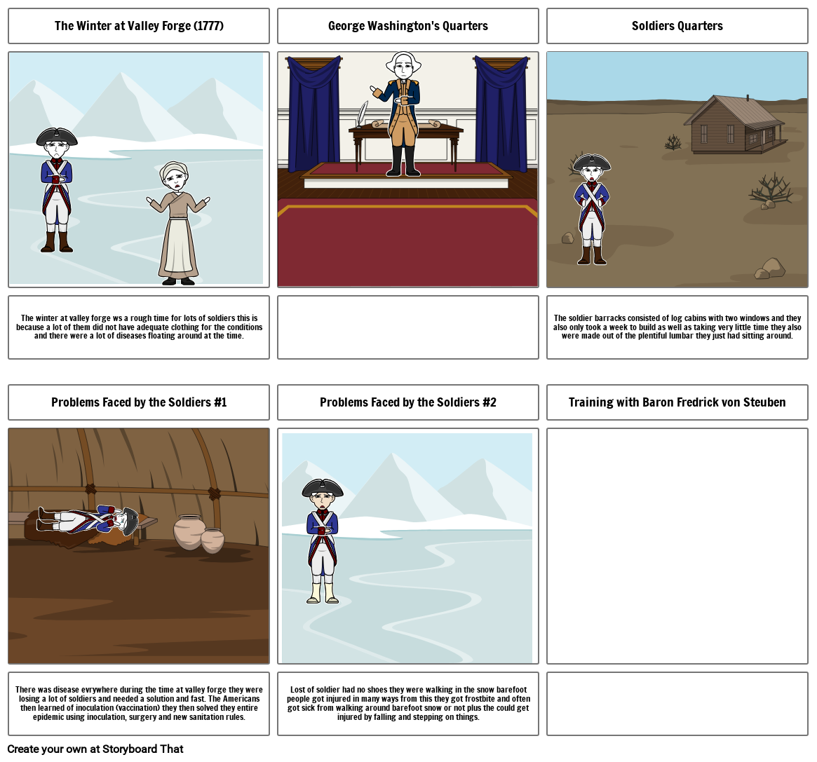 History storyboard