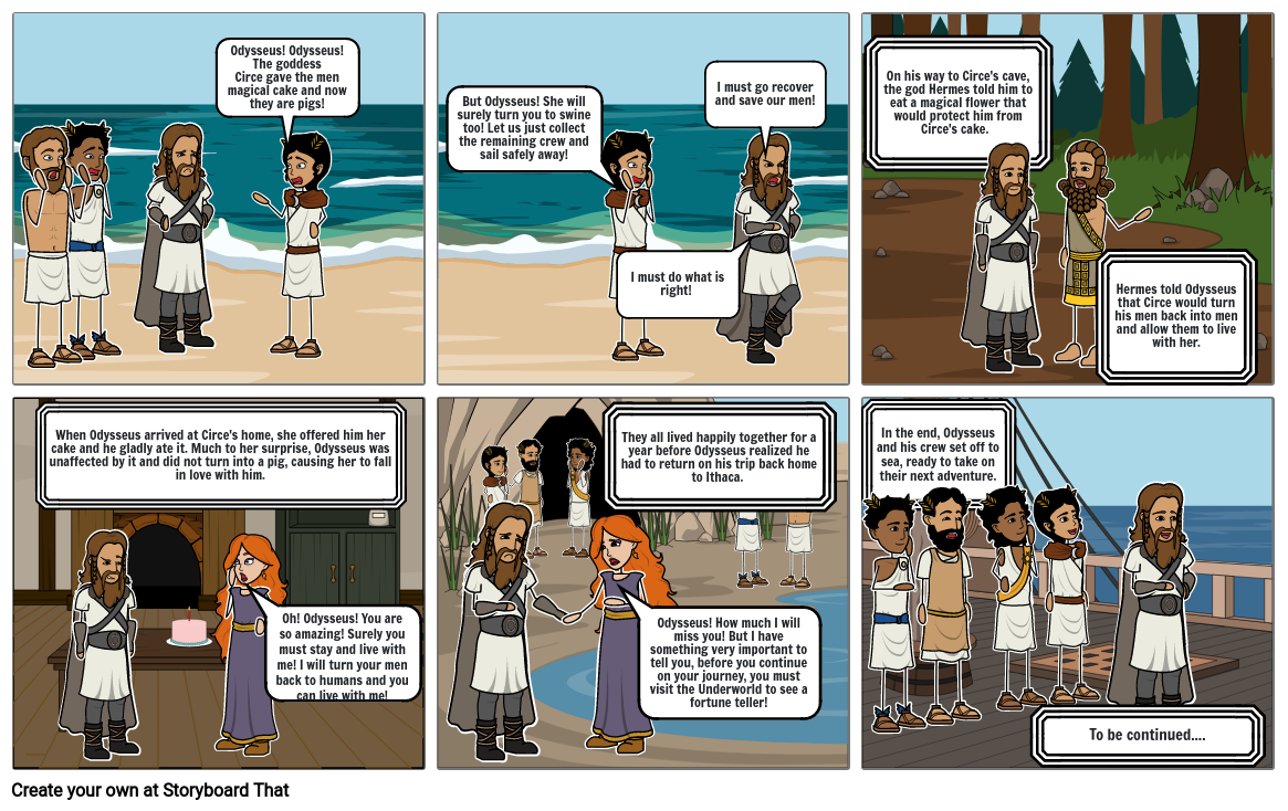 The Odyssey Storyboard 2 Storyboard by 35b0ea9a