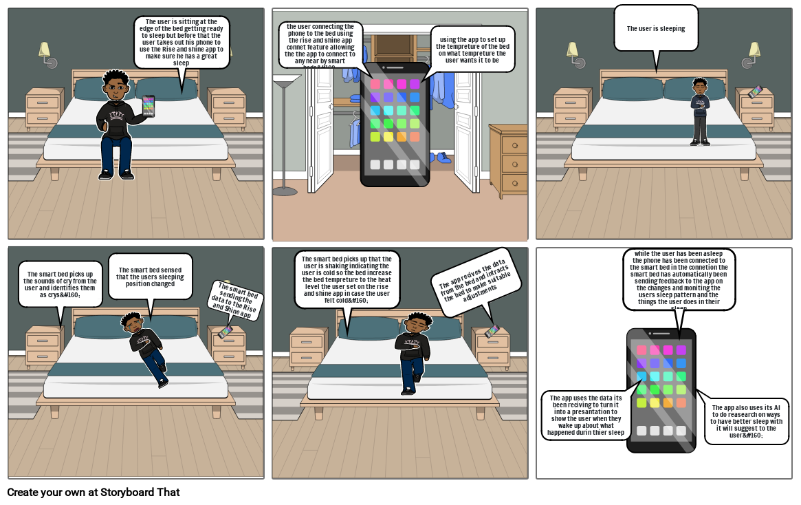 Storyboard For Rise Module Rise and Shine Storyboard Storyboard by 35f28624
