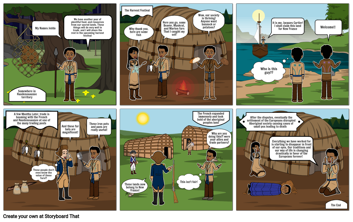 Aboriginal peoples and explorers Storyboard by 36155ee1