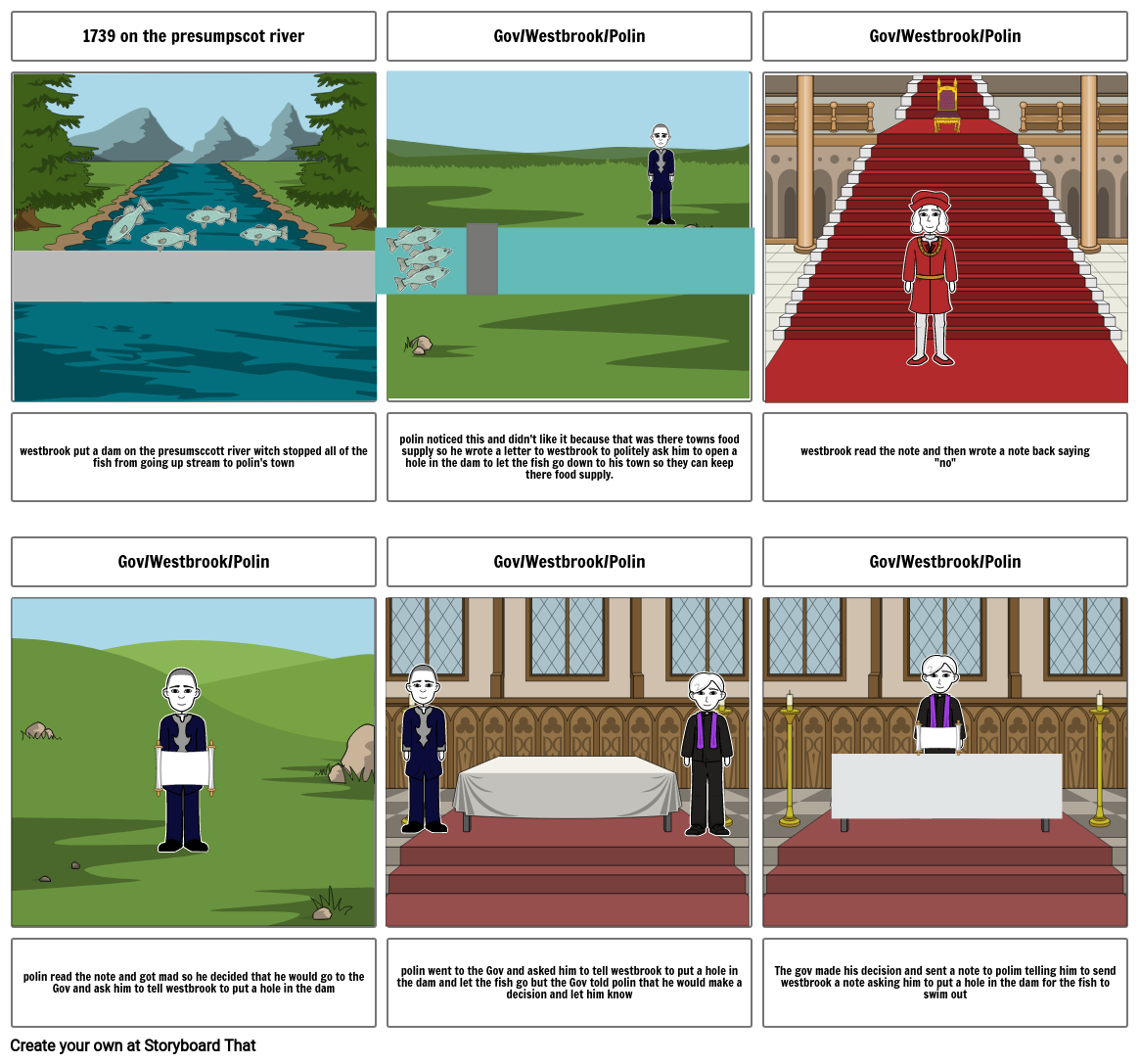 Maison story board 1