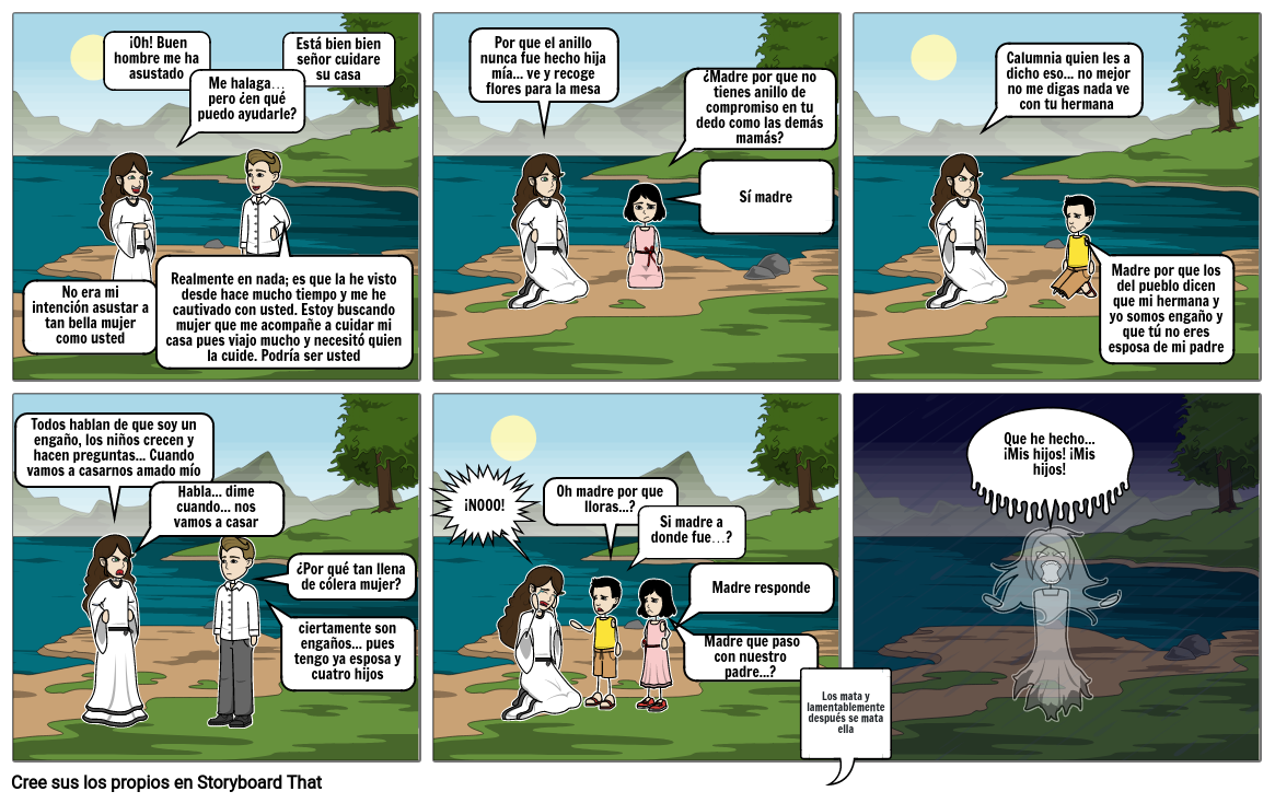 La Llorona Storyboard By Bc B