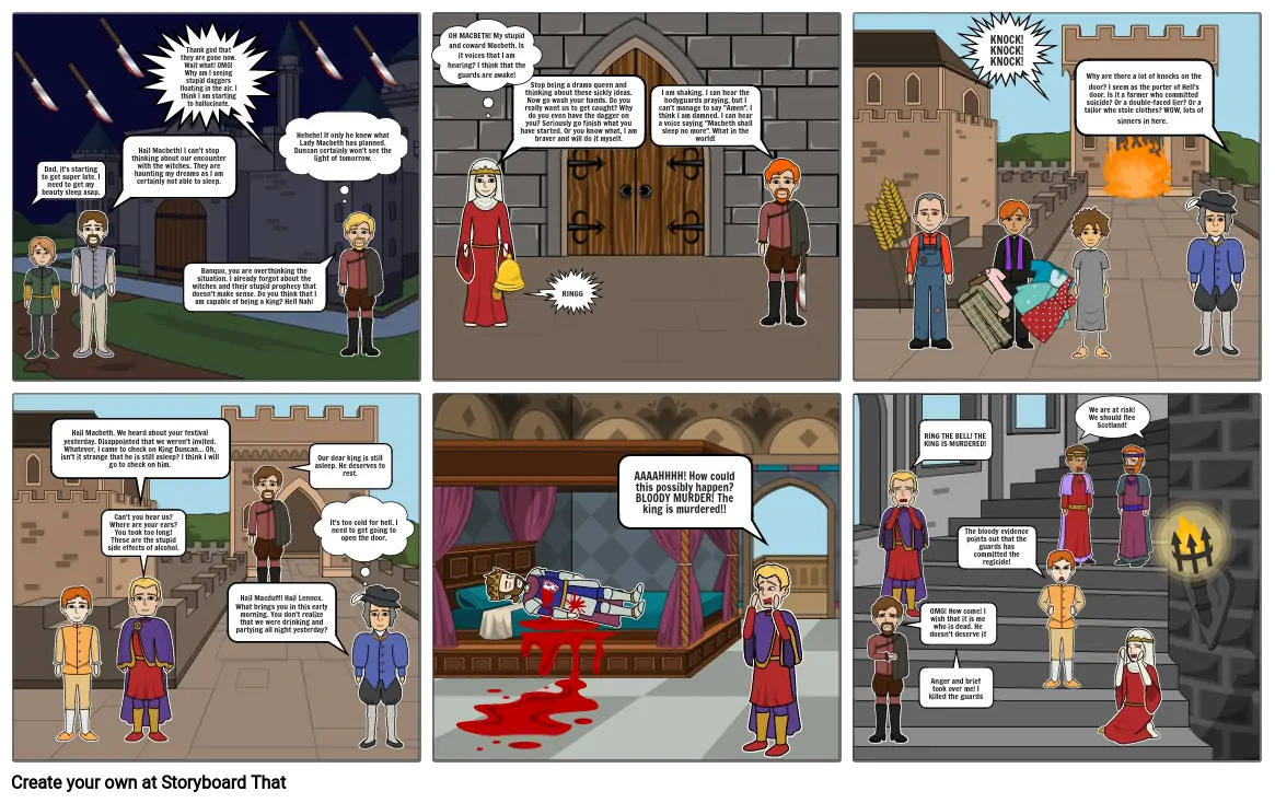 MCB Act 2 Story Board