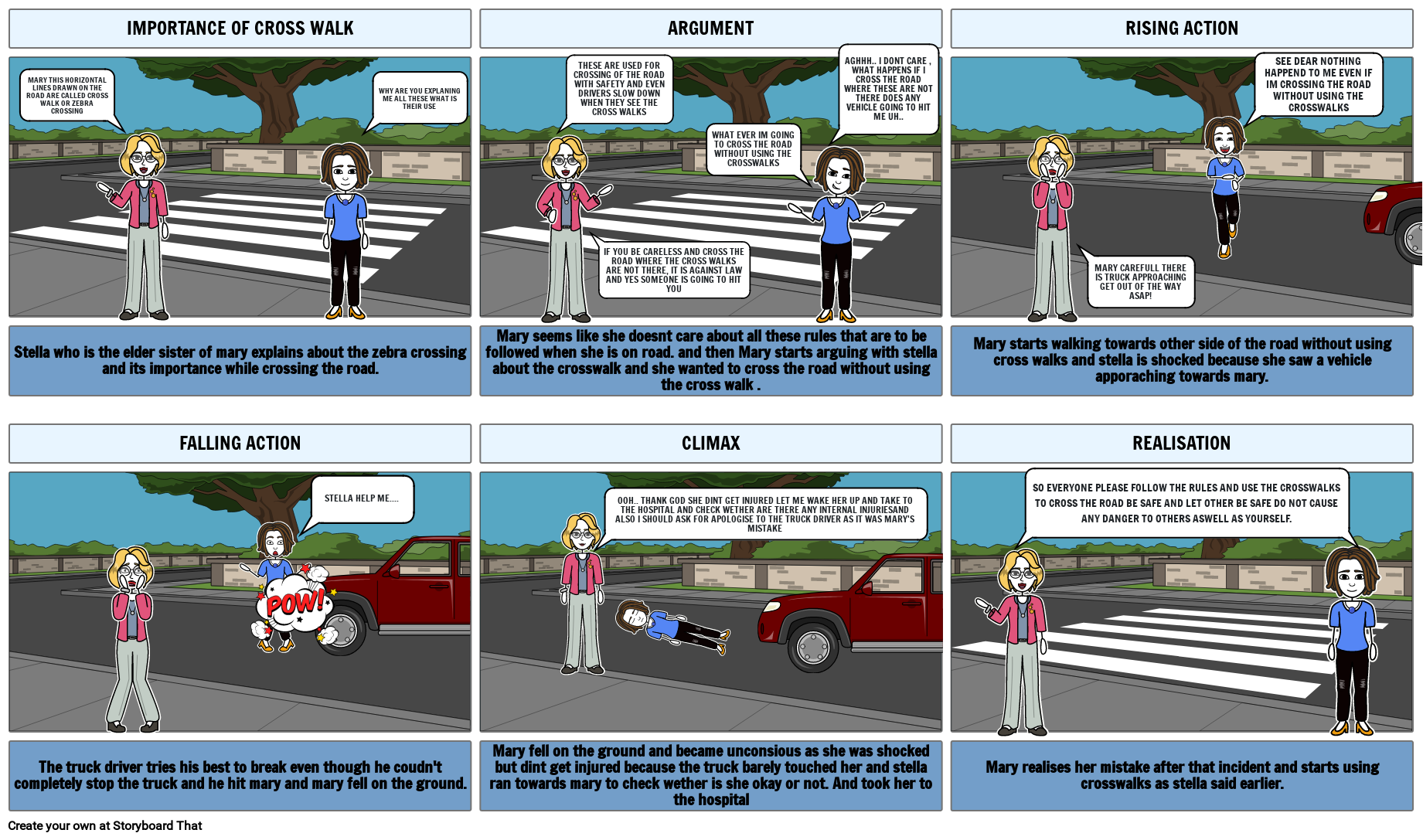 The zebra crossing Storyboard by 37cb5bfb