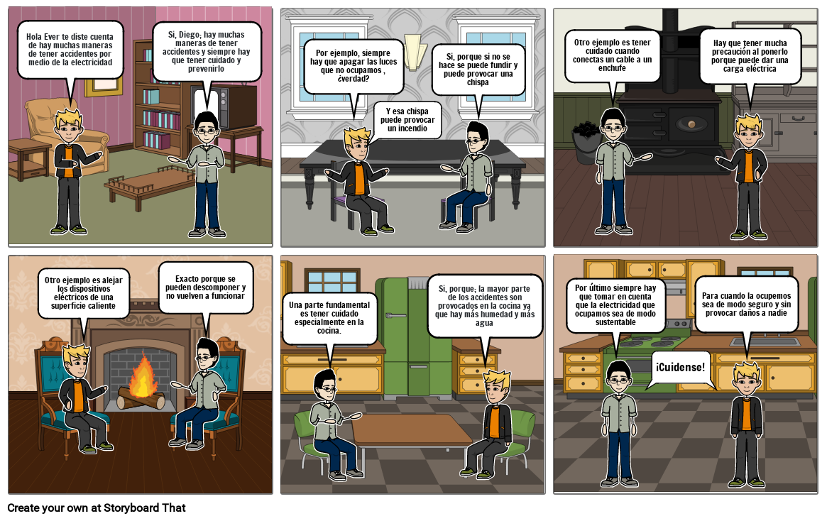 Historieta Comunicacion Storyboard Par 37fb0faa