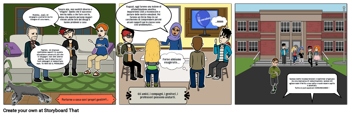 Storia sociale sul bullismo 2