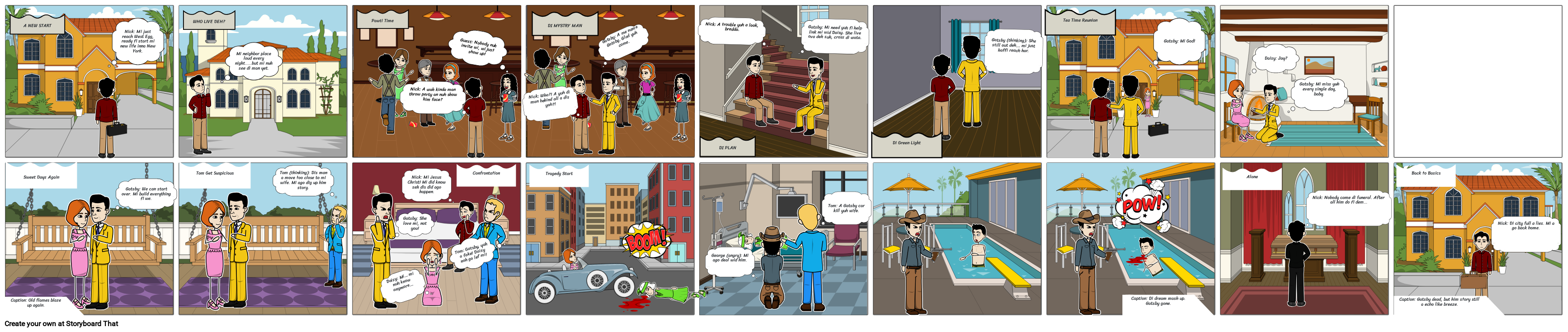 GROUP C THE GREAT GATSBY REINTERPRETATION