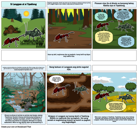 ANG LANGGAM AT ANG TIPAKLONG