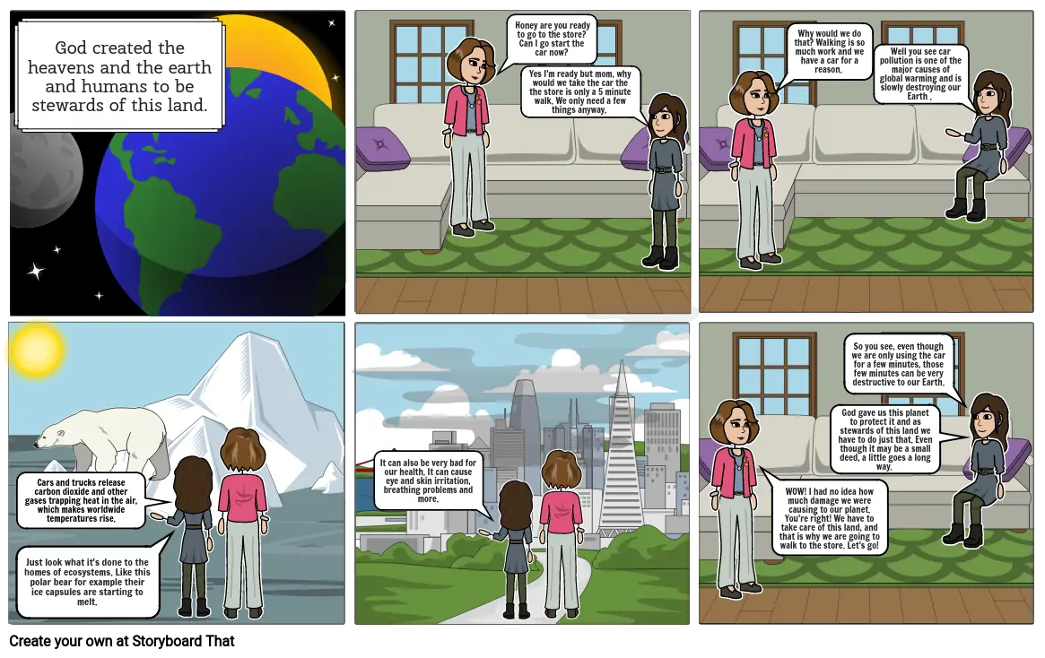 Stewardship Comic Strip