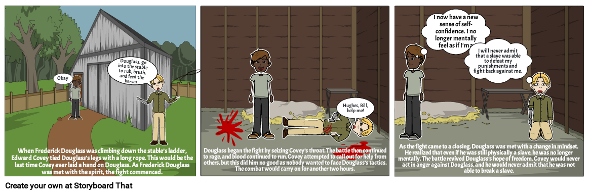 Douglass vs. Covey Battle