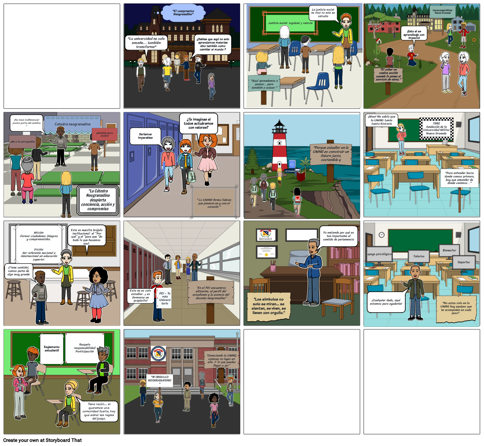 &quot;Conociendo la UMNG, porque el futuro esta en nuestras manos &quot;