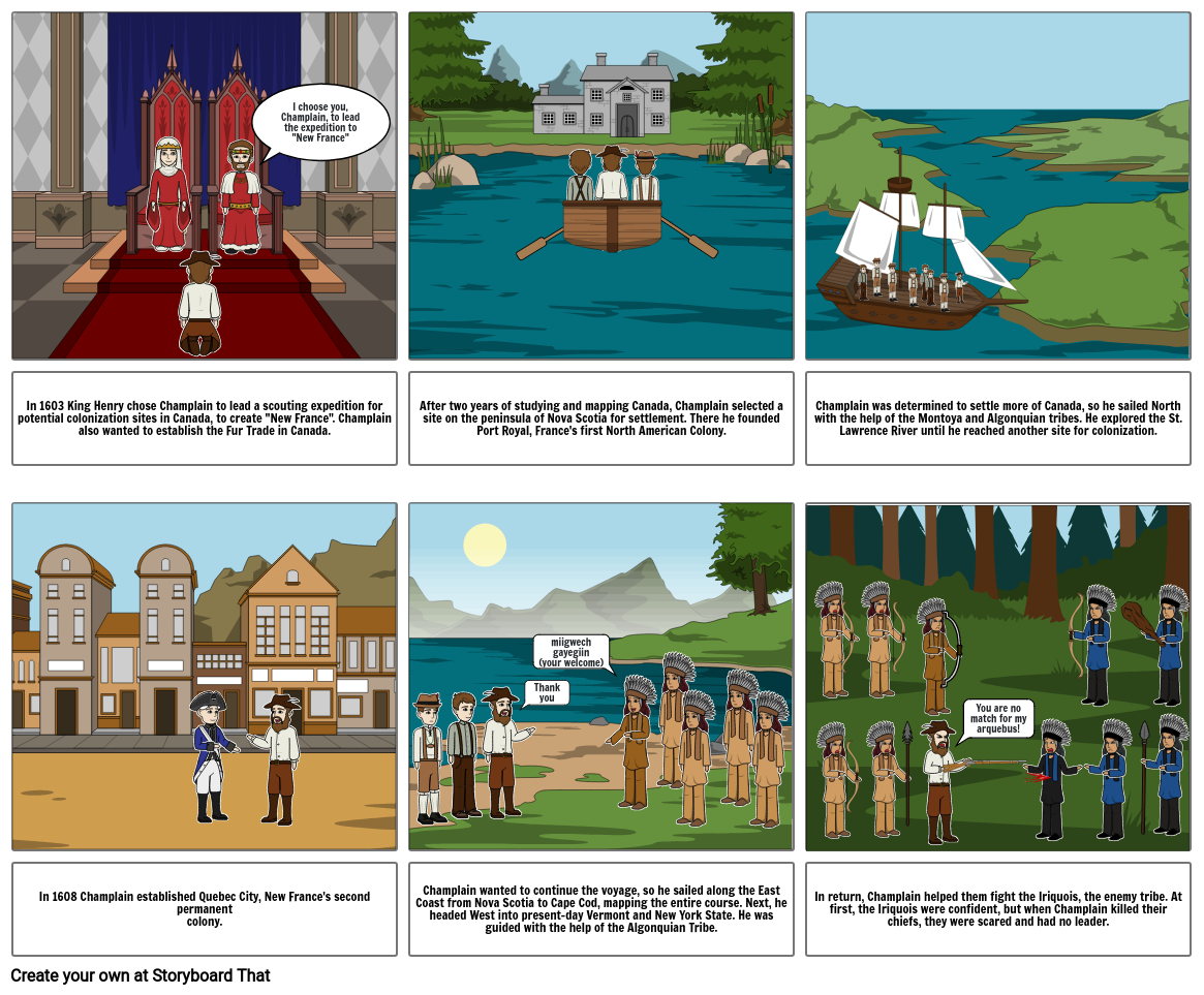 Summative: First Contact Storyboard Storyboard