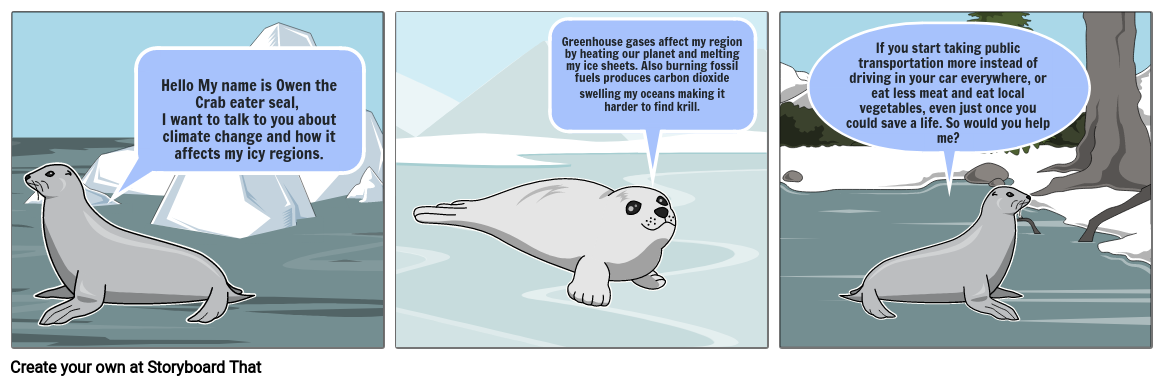 Seal climate change