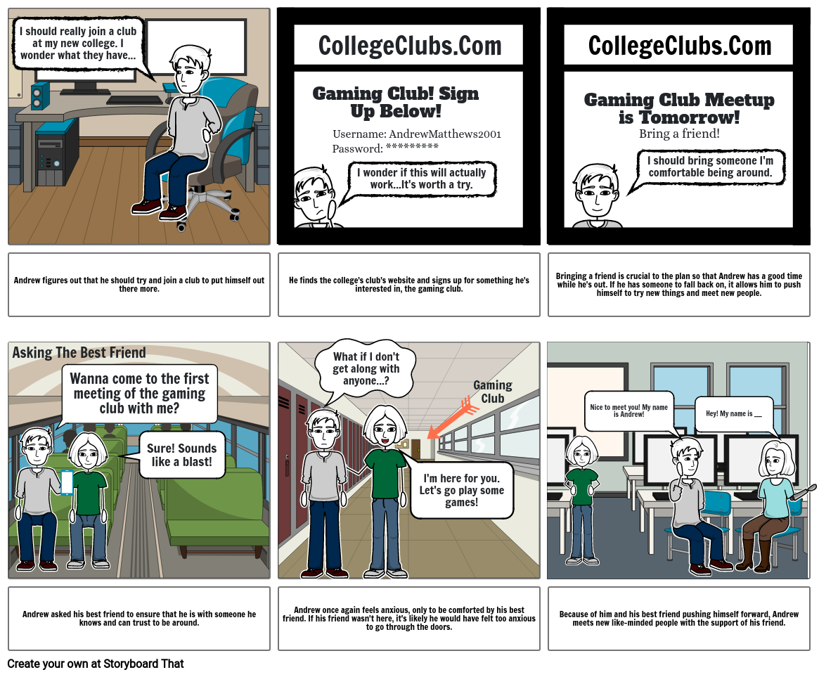 Prototype - Storyboard - Austin Morris