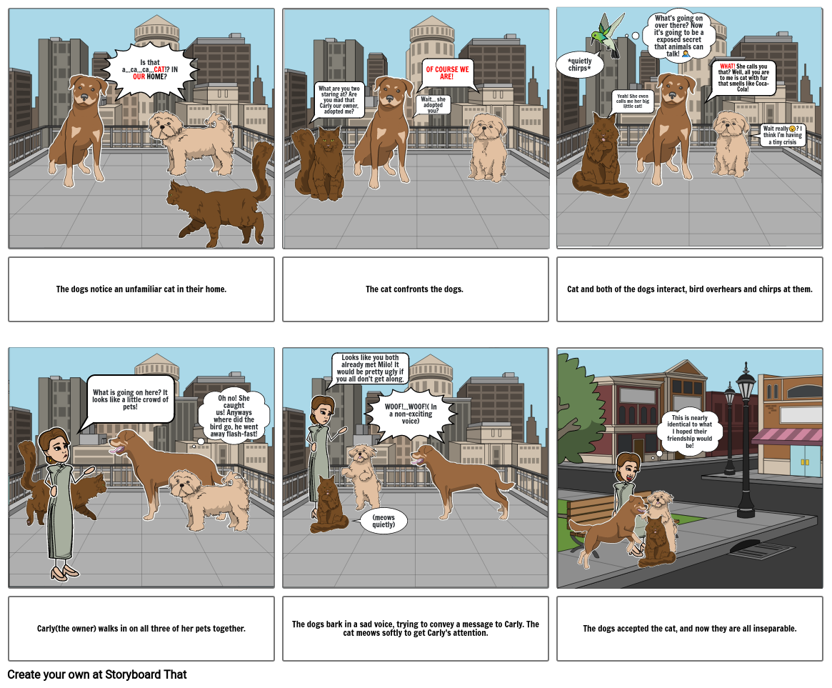 figure of speech comic strip Storyboard by 39ebd02e