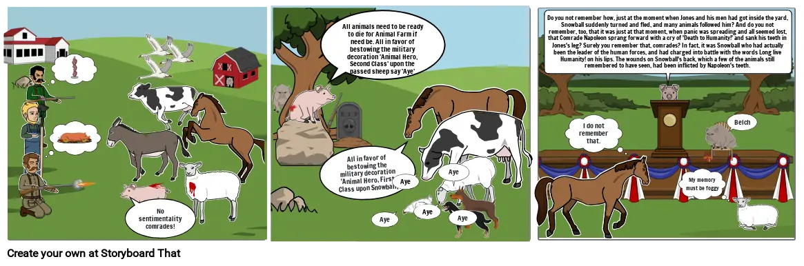 Animal Farm Scene 3