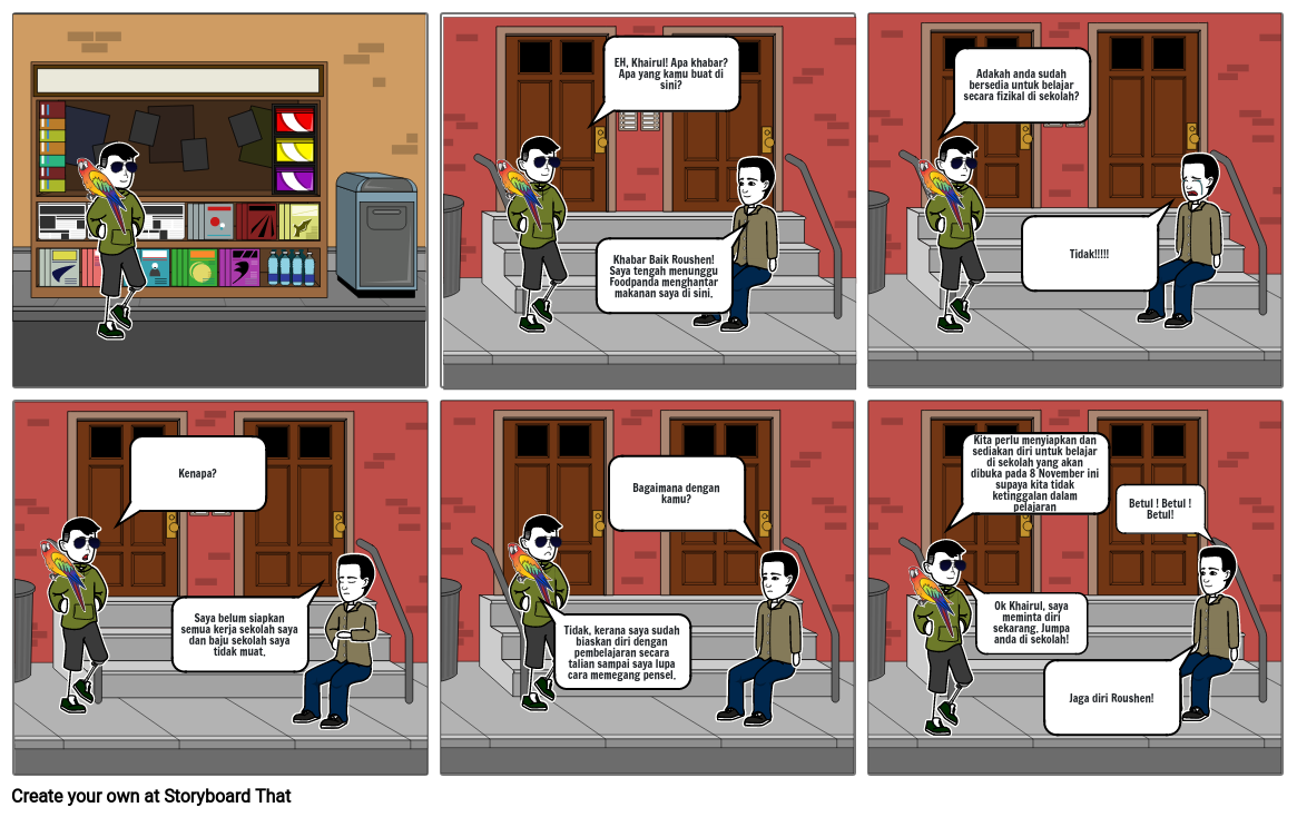 Persediaan Kembali Ke Sekolah Storyboard By 3a76ee9b 5896