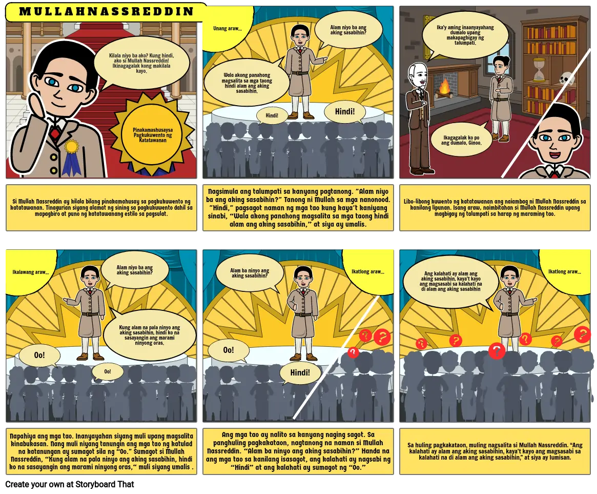 Komiks Strip in Filipino