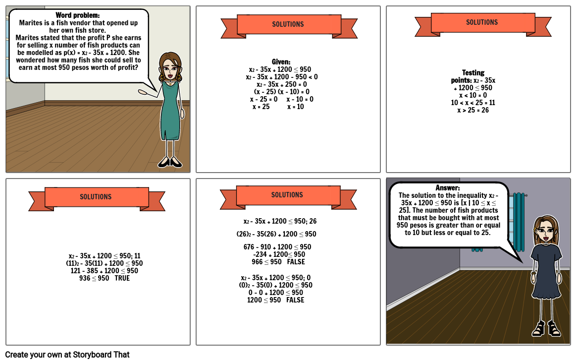 Math story board Storyboard por 3b26e37c