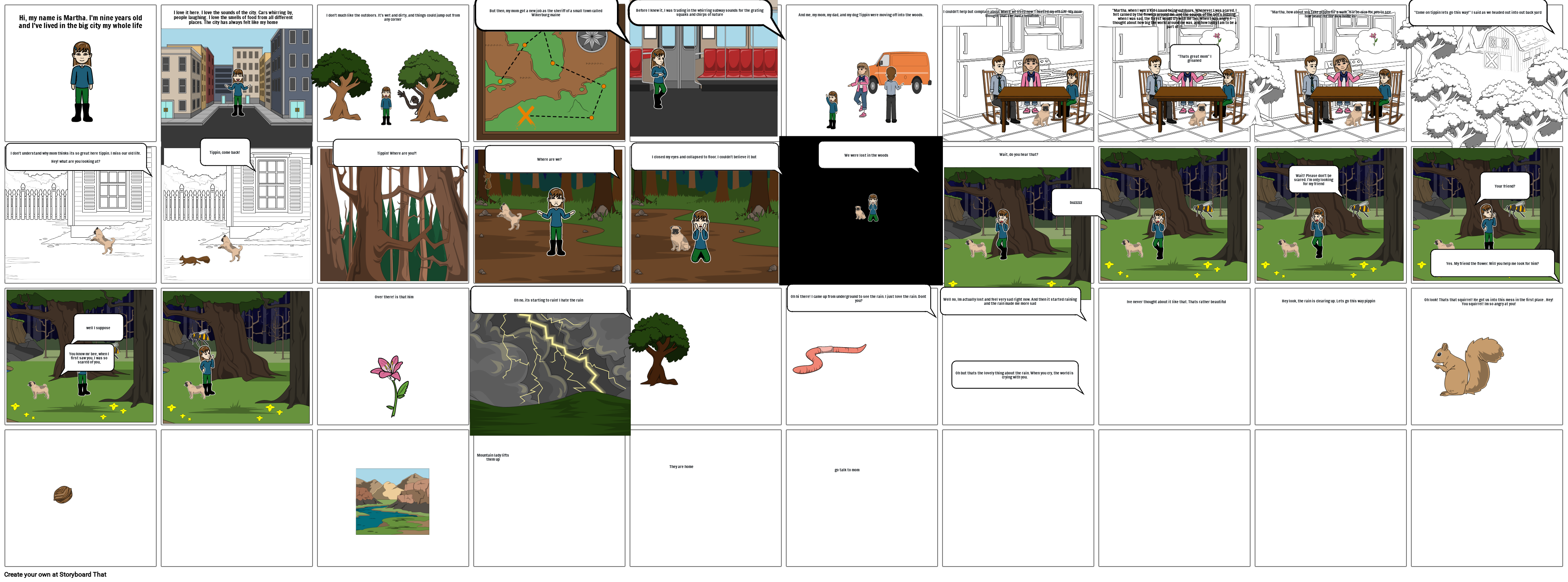 Children's book Storyboard by 3b2706ac