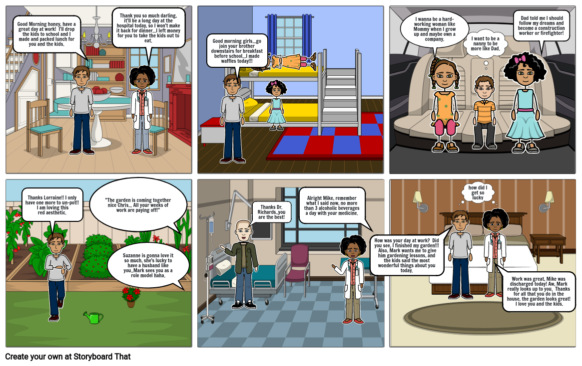 Utopian Society: No Gender Roles Storyboard By 3b605d36