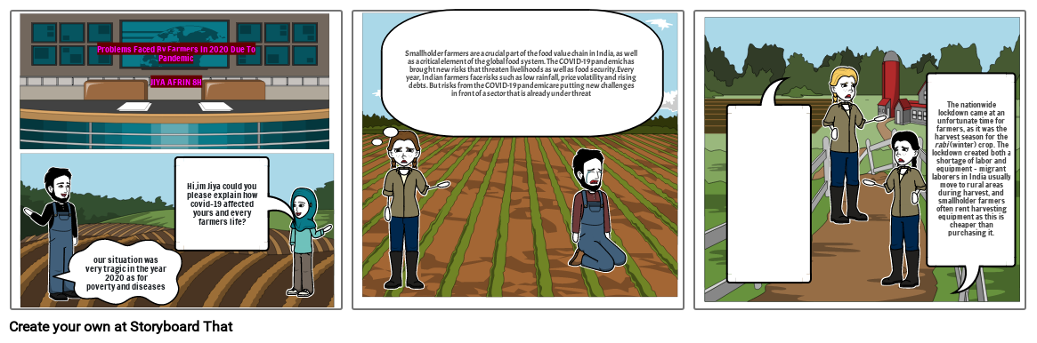 Farming Problems-SST MA 1.2- By Jiya Afrin 8H