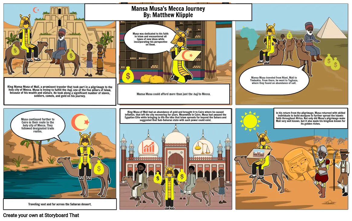 Mansa Musa&#39;s Mecca Journey