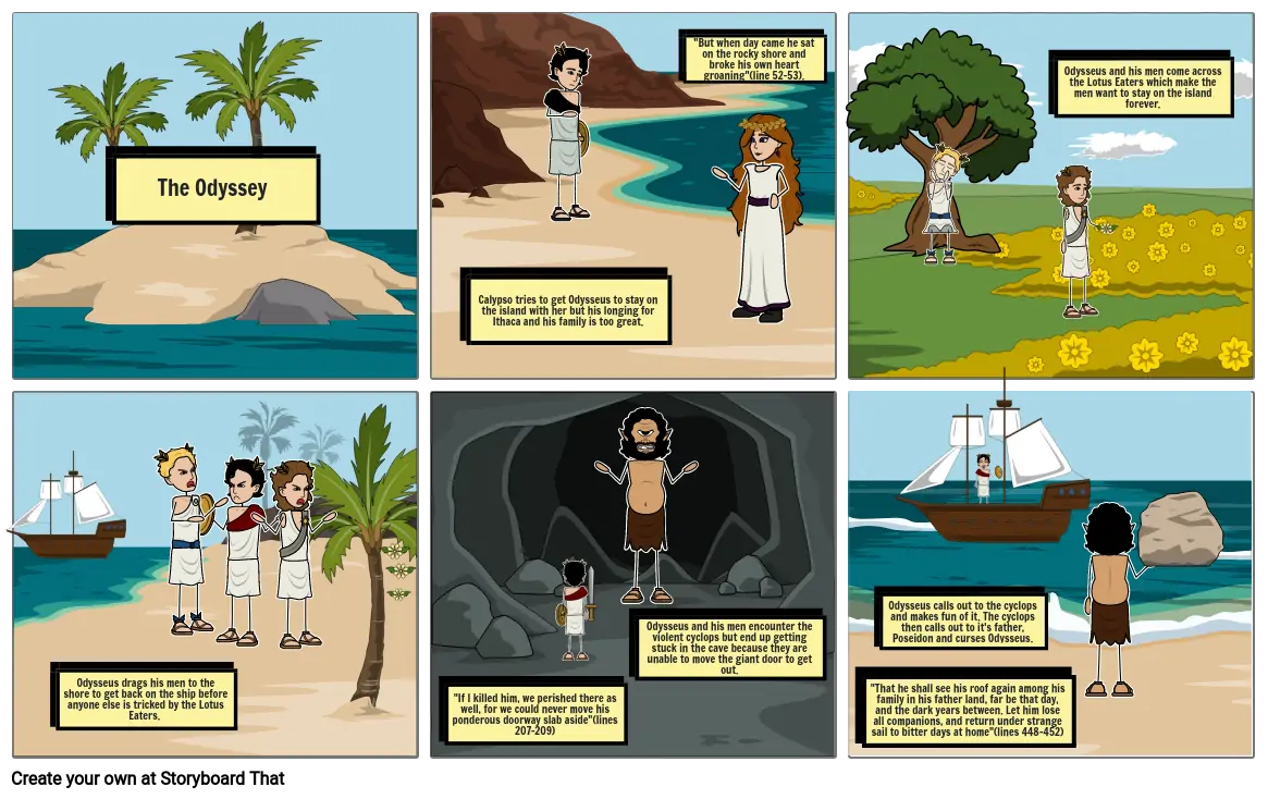 The Odyssey-Kyla Halleck, Mrs. Watkins, Period 8