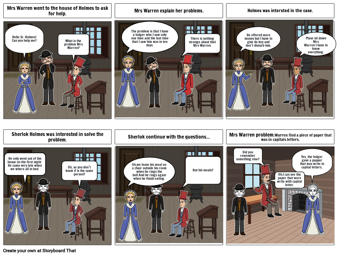 Sherlock Holmes and the red Circle Storyboard by 3c8728a9 Sherlock Holmes and the red Circle Storyboard by 3c8728a9