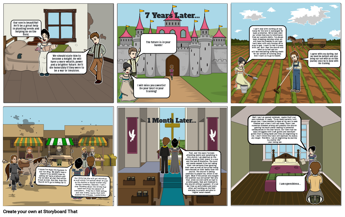 The Medieval Storyboard