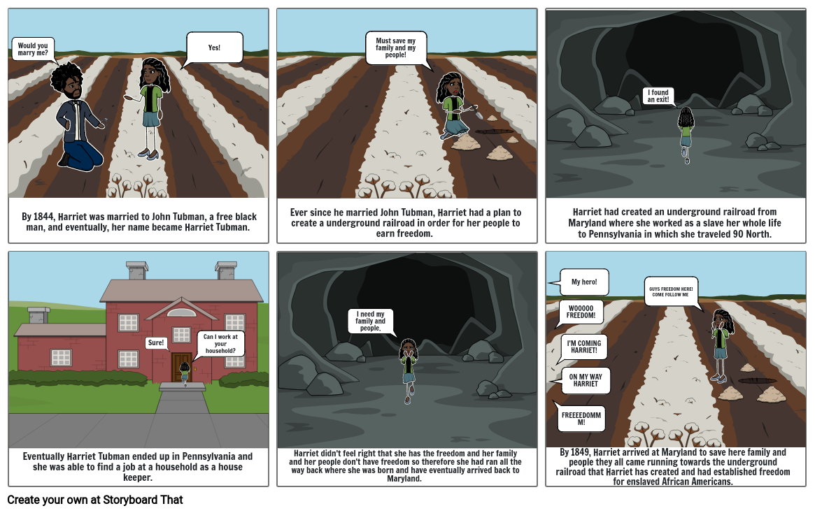 Black Literature Story board 2