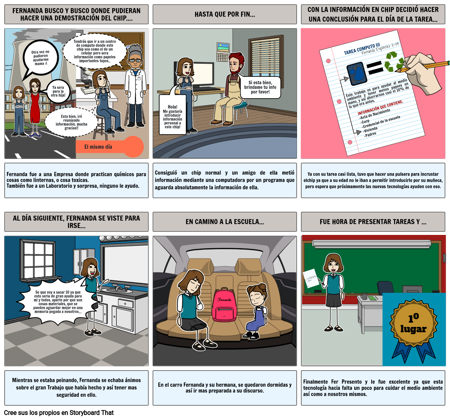 STORY BOARD THAT - LABORATORIO DE COMPUTO 3 - PARTE II