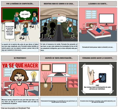 STORY BOARD THAT - LABORATORIO DE COMPUTO 3