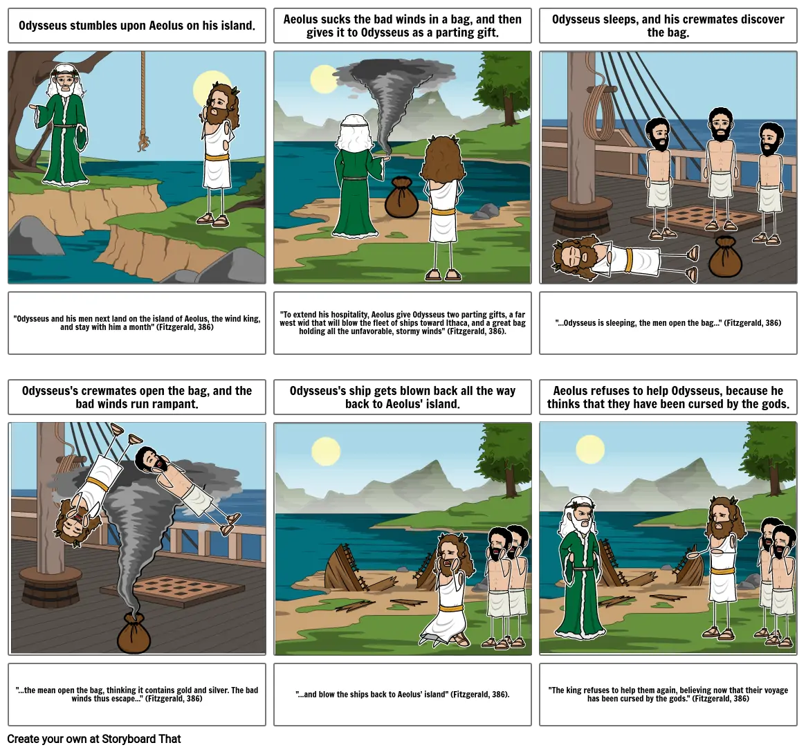 Odyssey Storyboard project