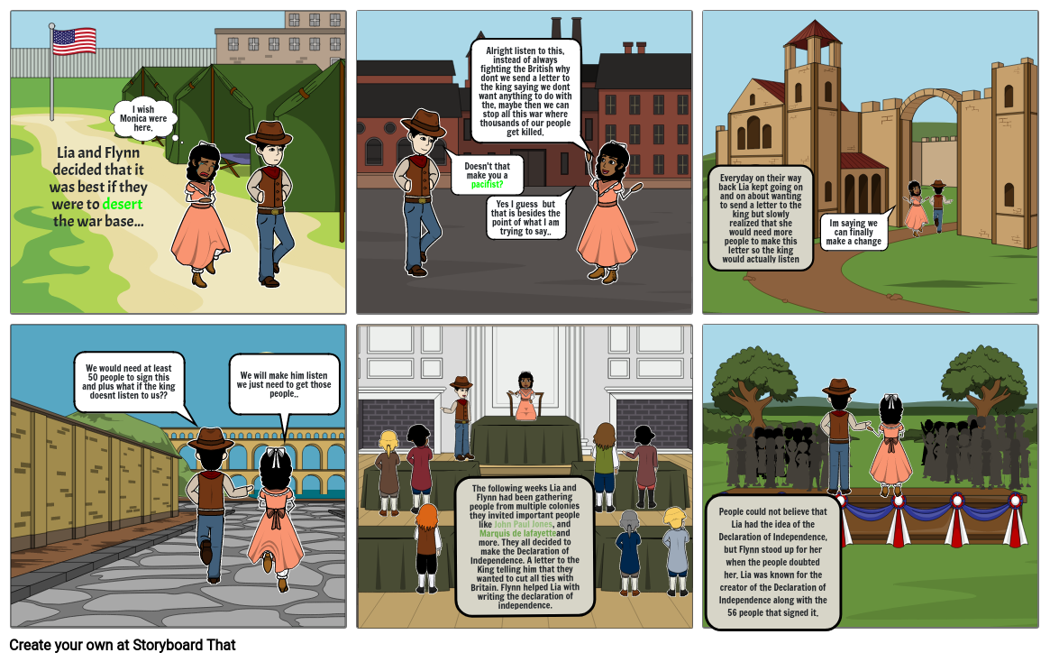 revolutionary-war-vocabulary-project-storyboard