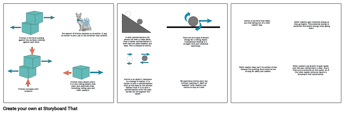 Informational Text storyboard